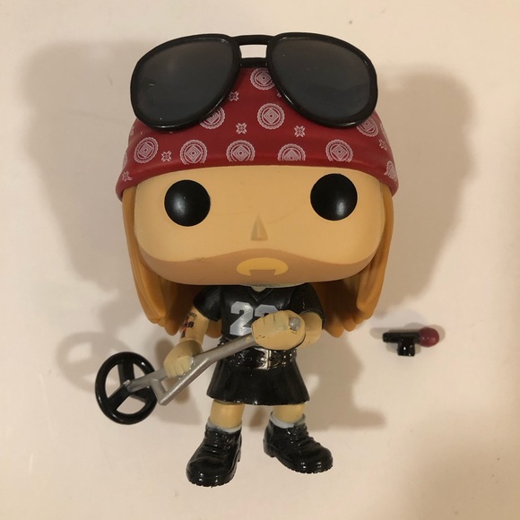 Funko Pop Axl Rose🎤 (Guns n Roses) EUC - Picture 1 of 13